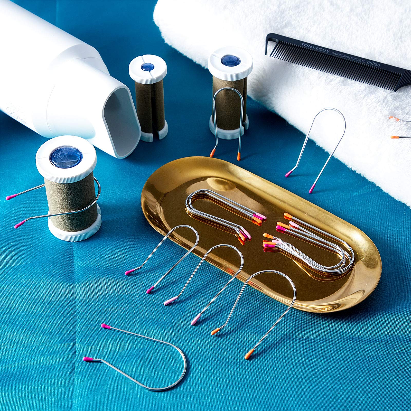 WILLBOND hot roller clips large material shows durable construction for long-lasting sessions.