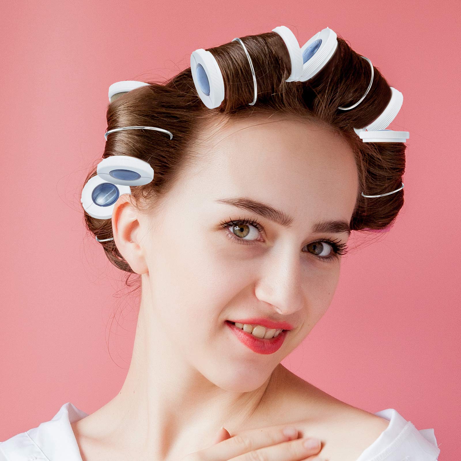 WILLBOND hot roller clips large use-at-home scenario suggesting convenient at-home styling.