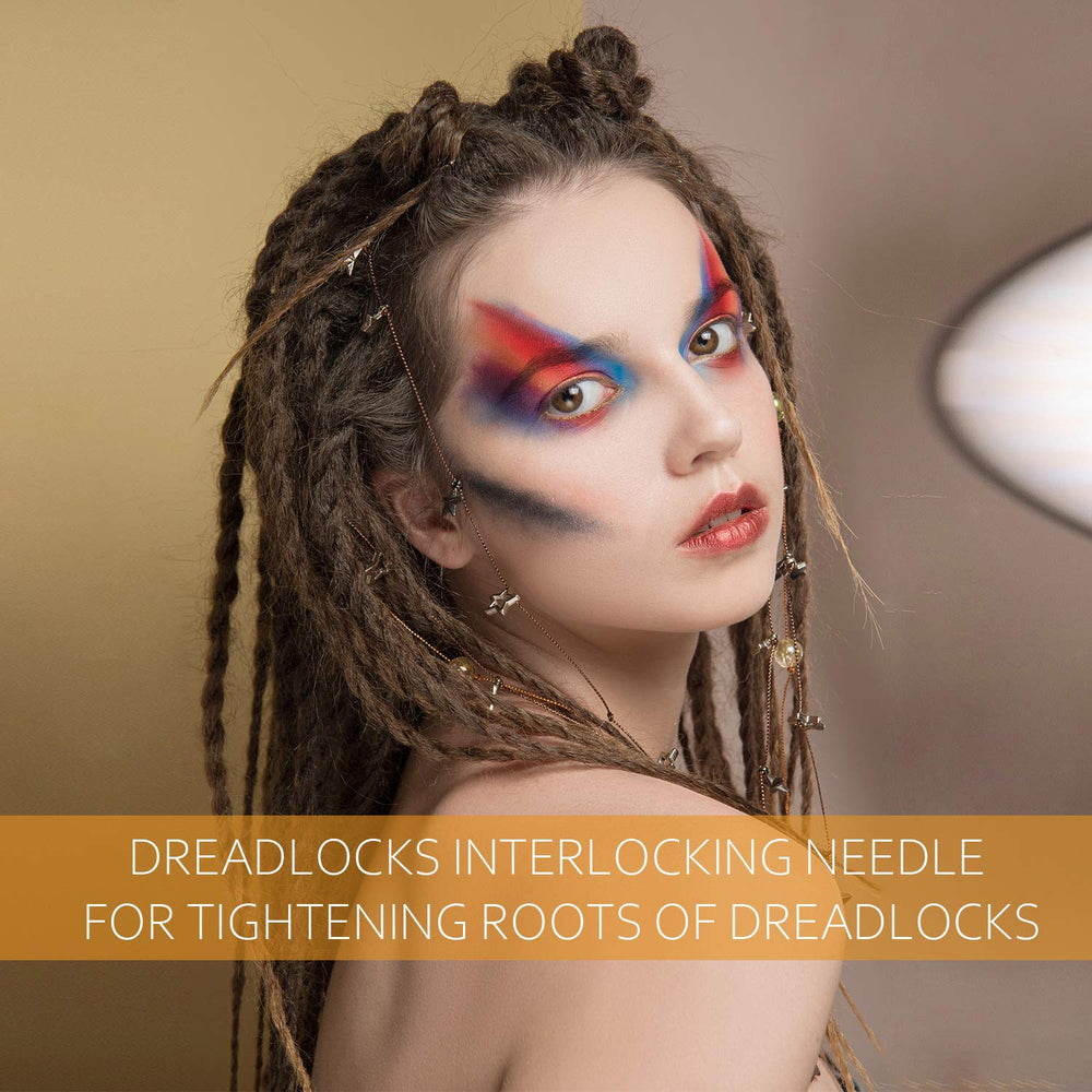 WILLBOND interlocking needle large loop ideal for thick locs.