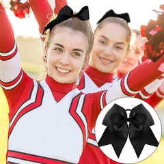 WILLBOND jumbo cheer bow 8inch fabric-detail showcasing soft texture and durable finish