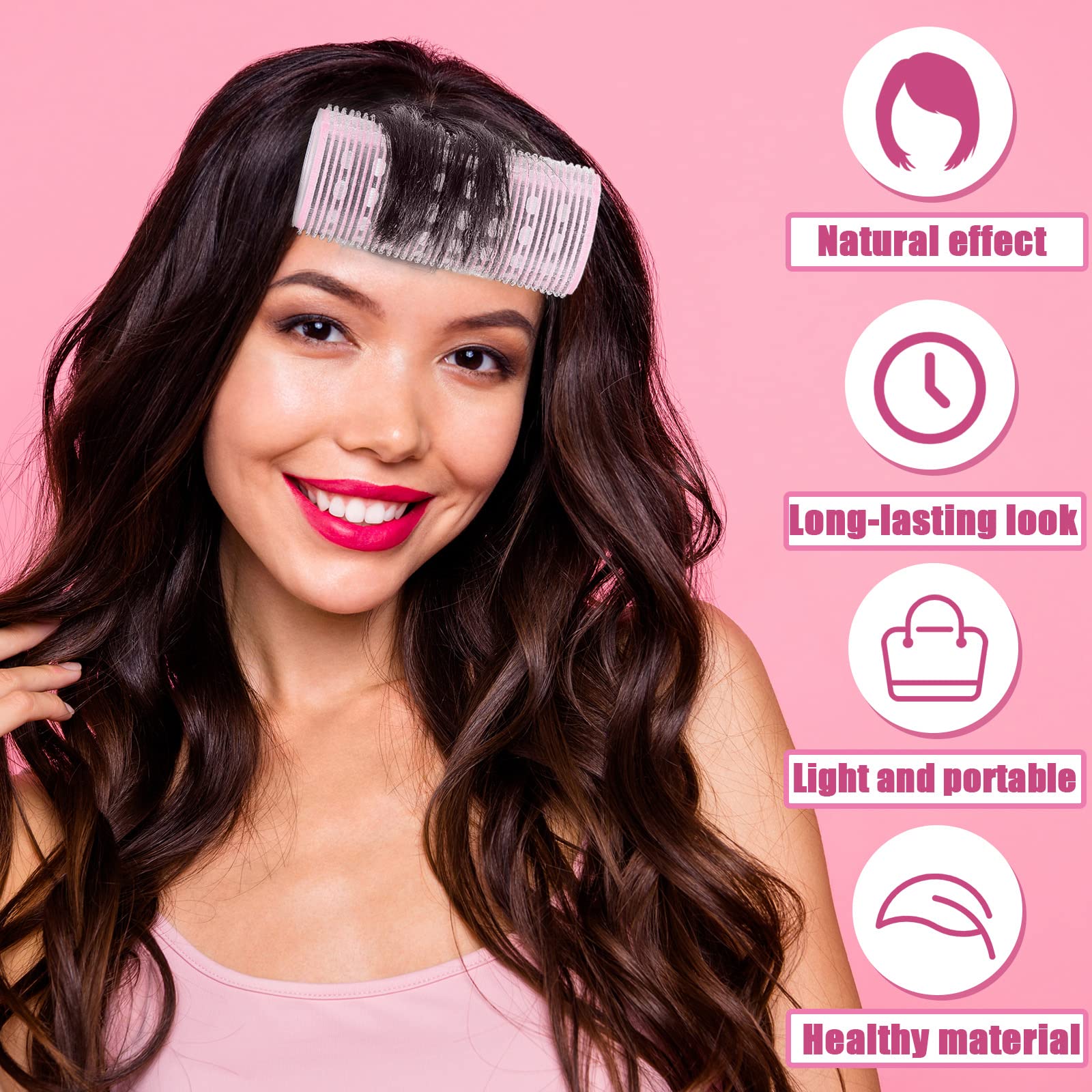 Willbond large salon-style curls achieved with 4.7-inch by 2-inch rollers