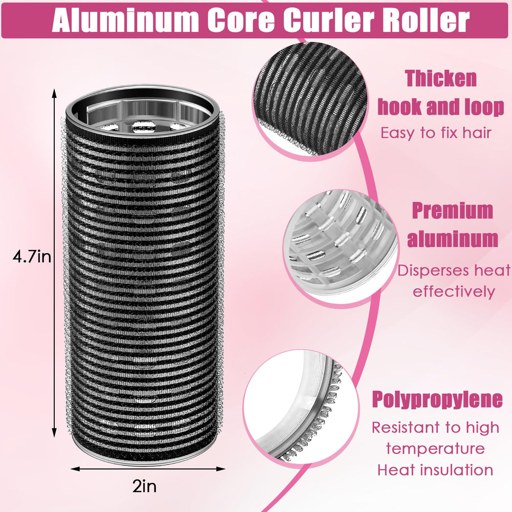 WILLBOND 4-piece long-hair rollers set ready to create salon-style curls.