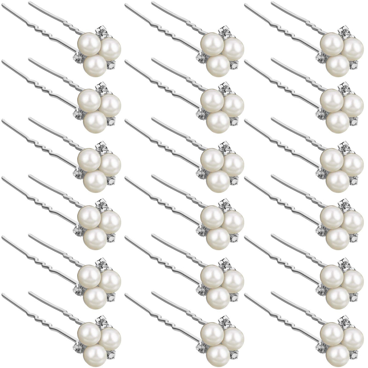 Willbond pearl hair pin-1 adds wedding-day sparkle for elegant hairstyles.
