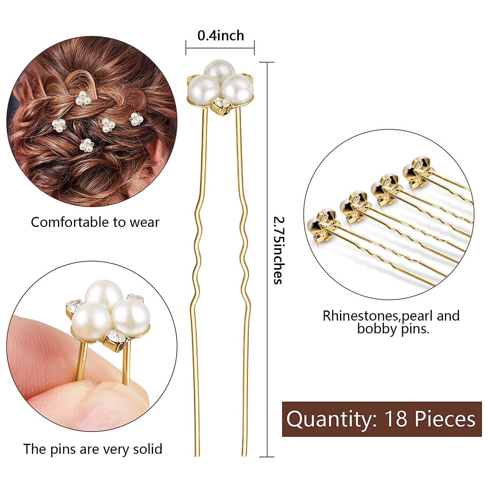 WILLBOND rose gold bridal hair accessory collection adds subtle sparkle