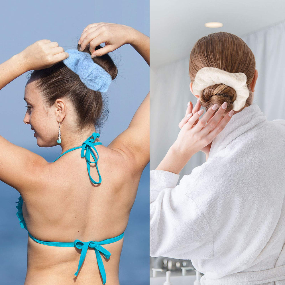 WillBond scrunchies are easy to clean and maintain softness