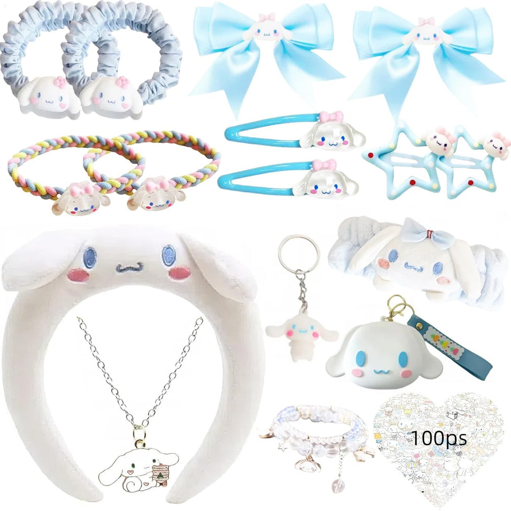 WINBBY kawaii headband gift set—a soft blue daily wear accessory