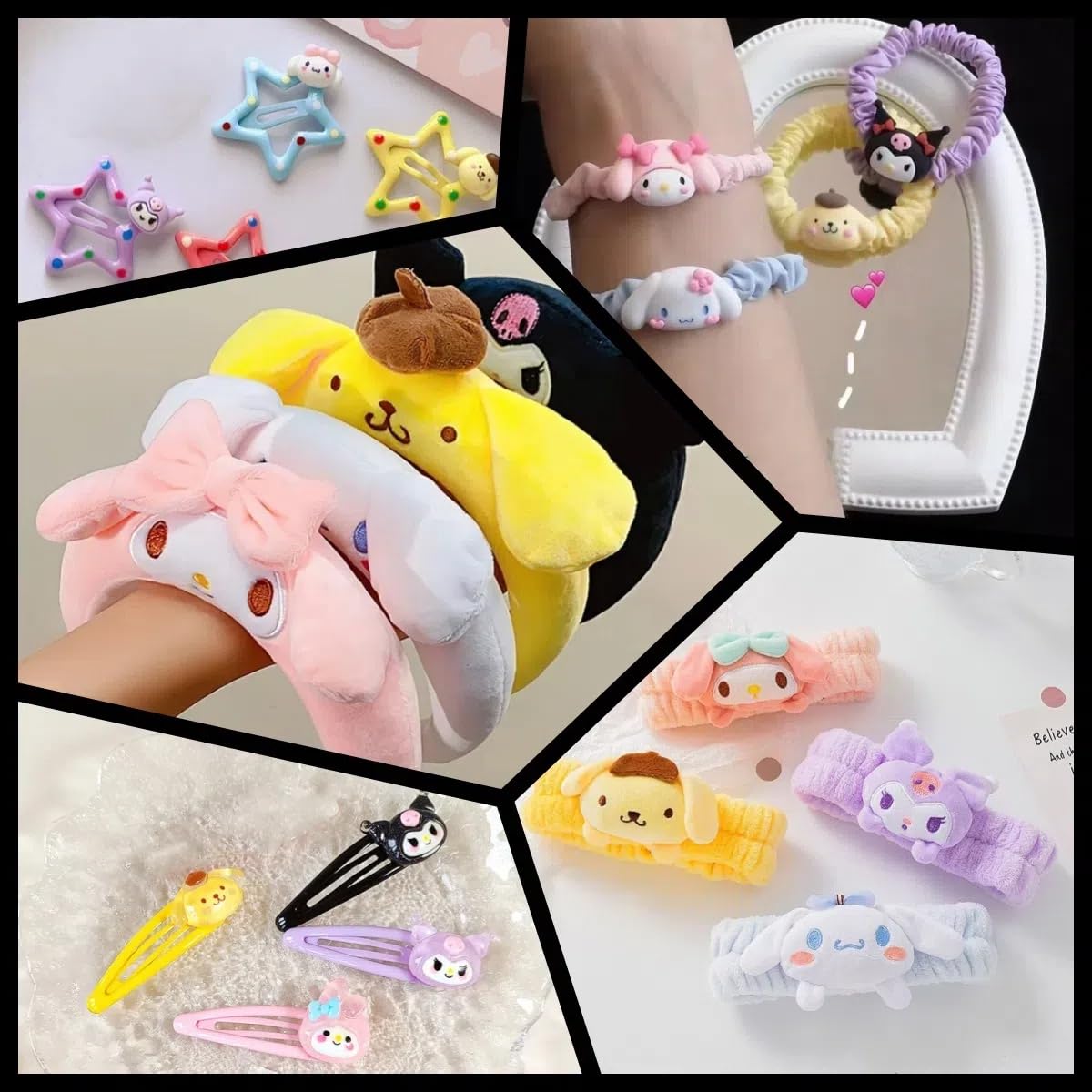 WINBBY 117Pcs silicone keychain for easy-access style and charm