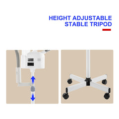 WINEDYOUNG 5x LED magnifying lamp image for precise skin detail inspection.