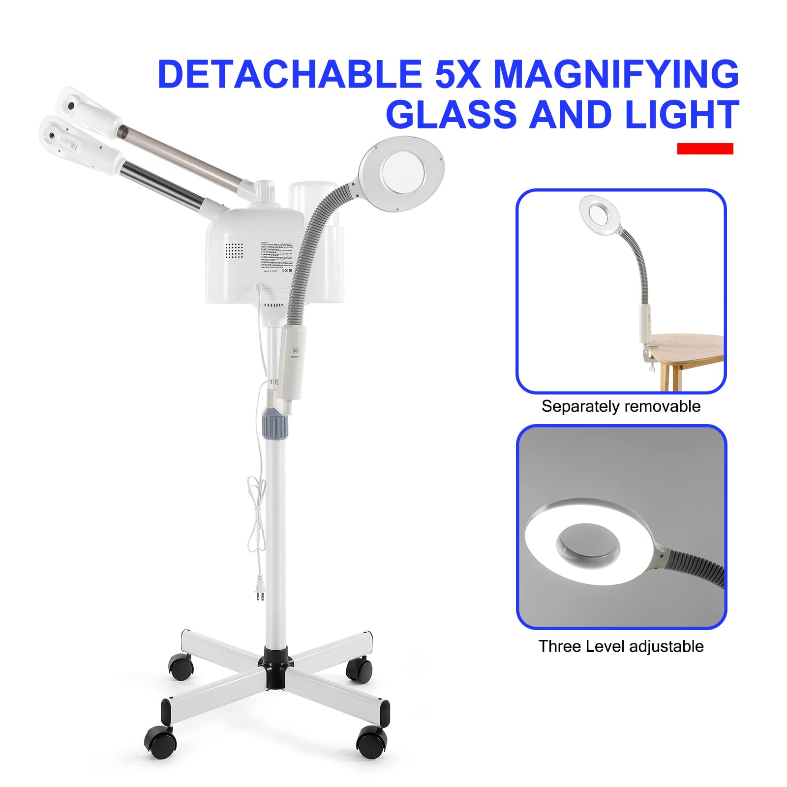 WINEDYOUNG adjustable-height stand shown in action for flexible use.