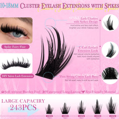 Winifred anime lashes 10-18mm—daily wear with lifted, wide-eyed effect.