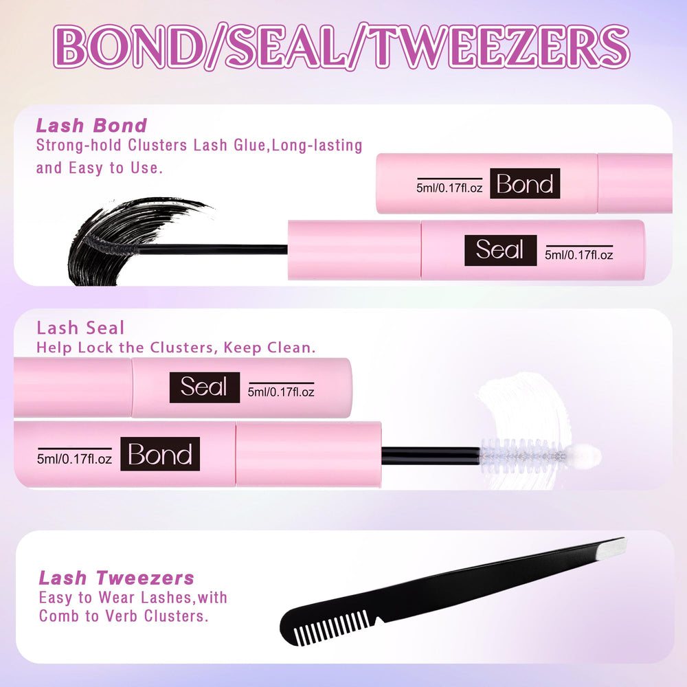 Winifred DIY at-home lashes setup image demonstrates convenient kit readiness.