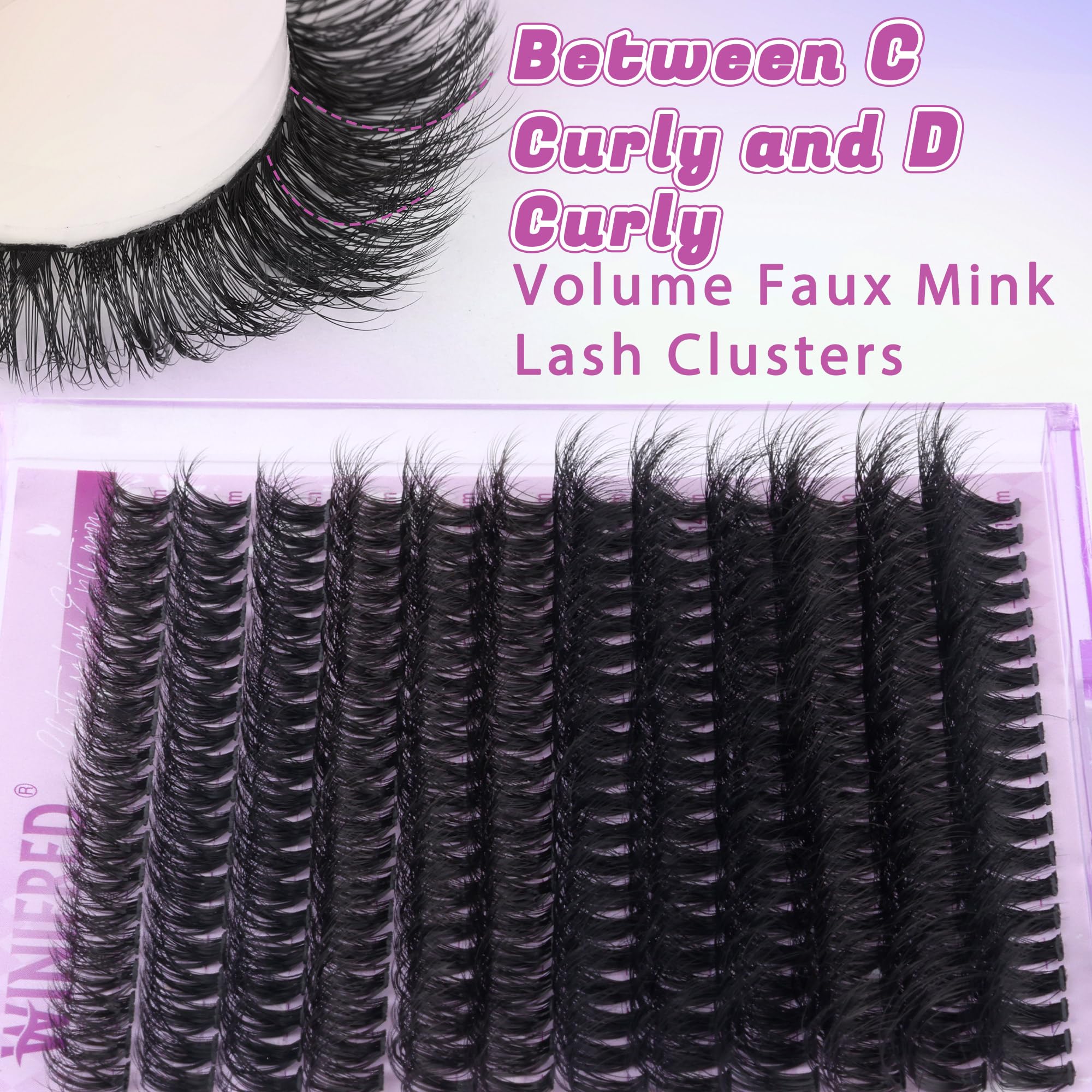 Winifred lash bond and seal demonstrates strong hold for longer-lasting lashes.