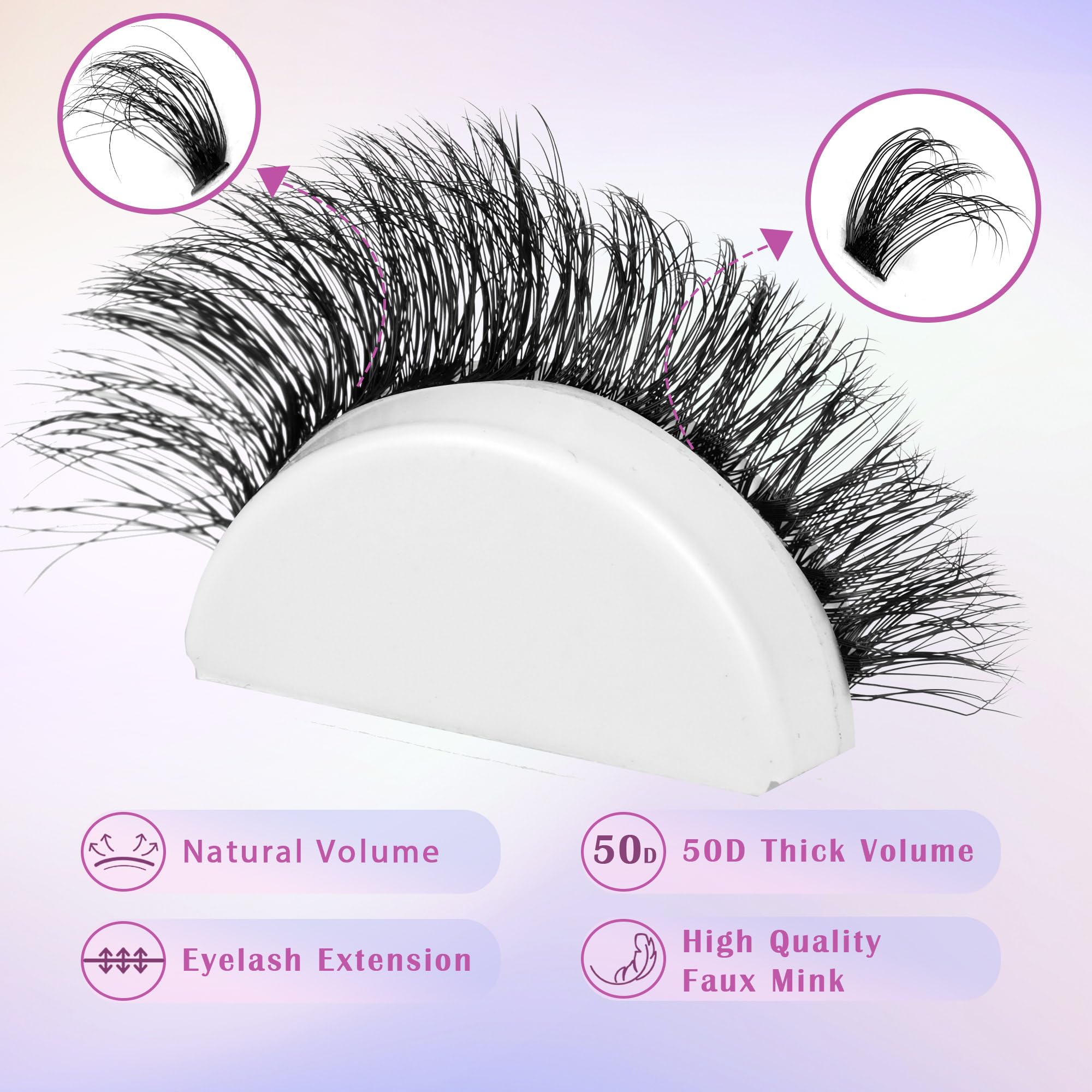 Winifred lash tweezers with comb aiding precise placement and separation.