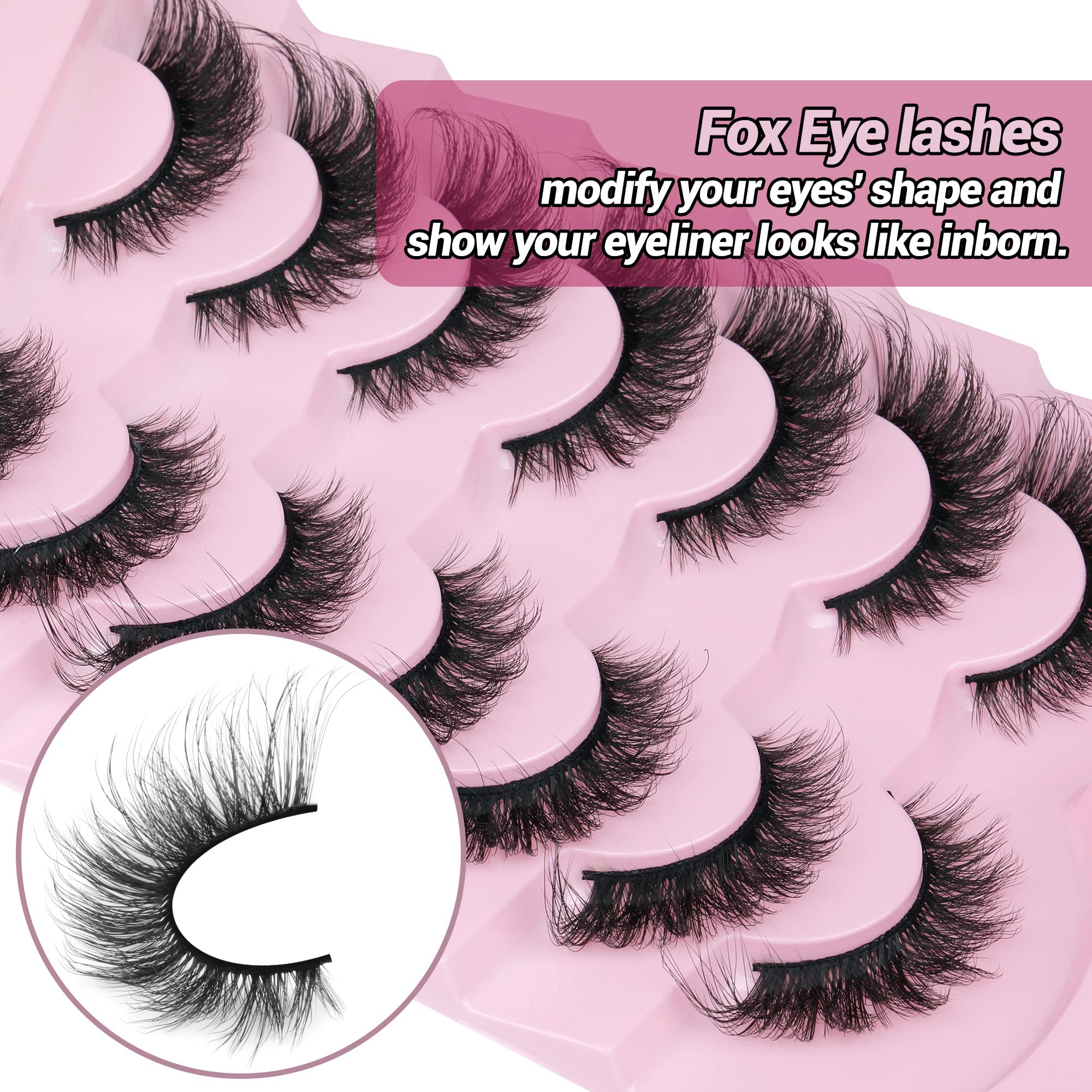 Winifred Russian Strip Lashes natural look for everyday or special occasions