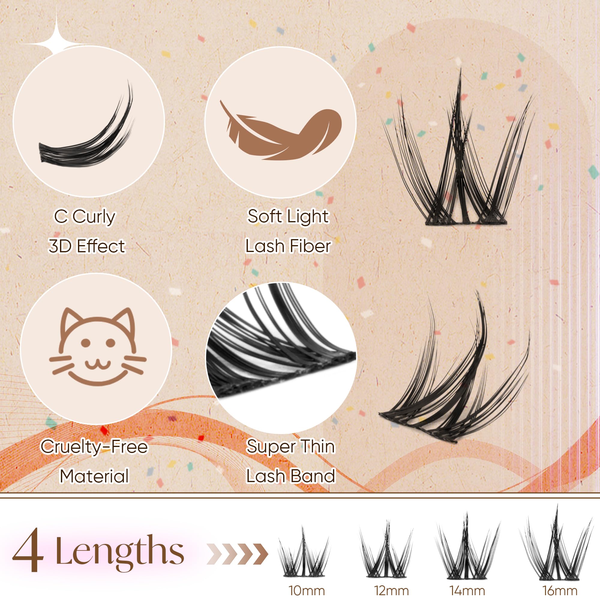 Winifred ultra-thin lash band provides barely-there feel during makeup