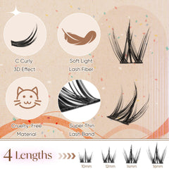 Winifred ultra-thin lash band provides barely-there feel during makeup