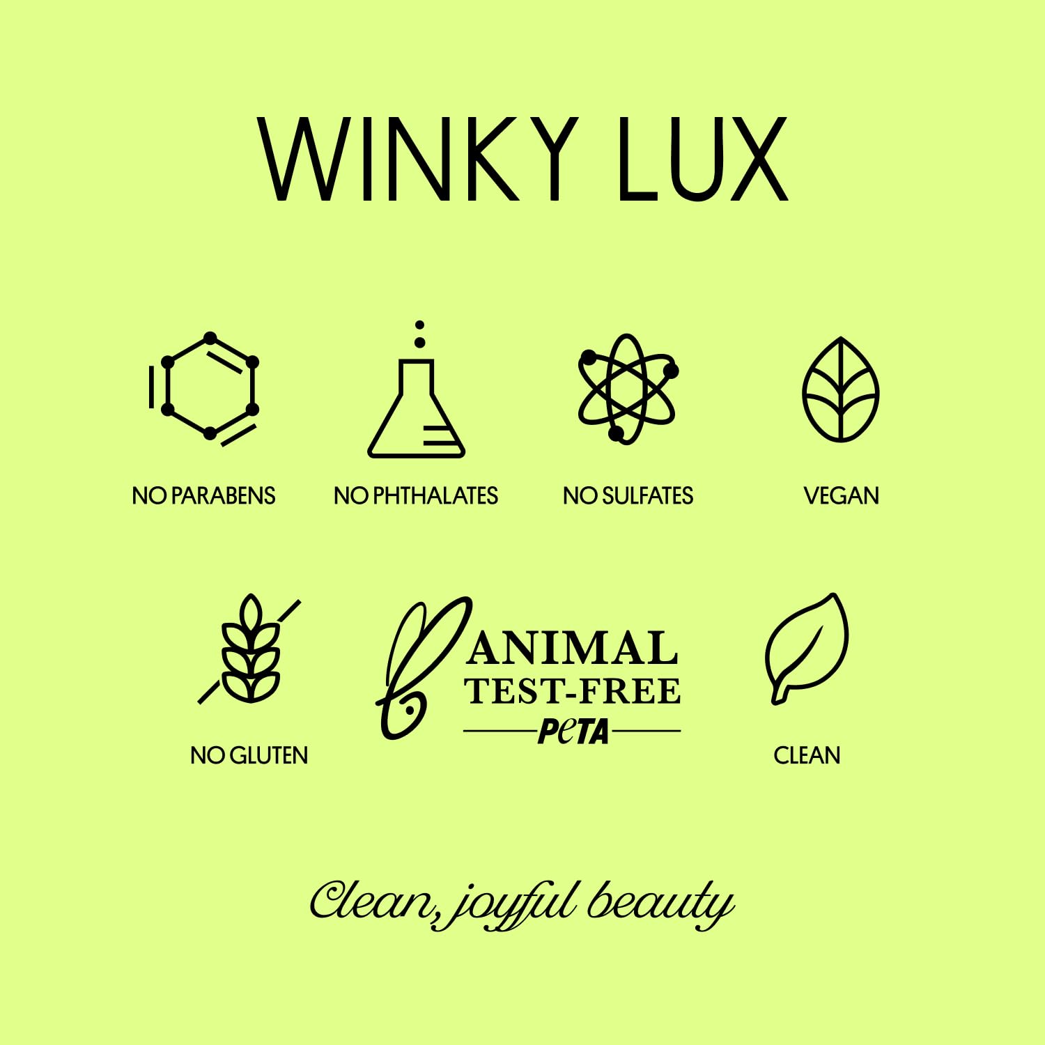 Winky Lux Flower Balm vegan and cruelty-free formula uses clean ingredients.