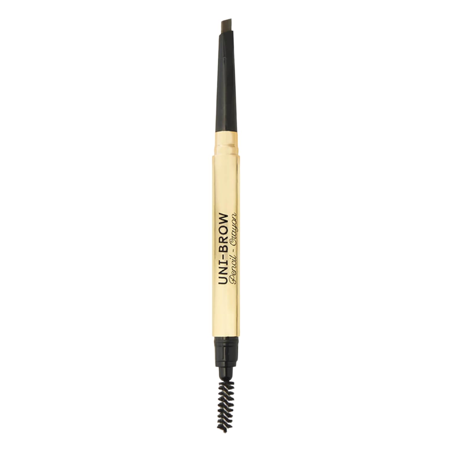 Winky Lux Uni-Brow pencil close-up highlighting the ultra-fine tip for precise strokes.