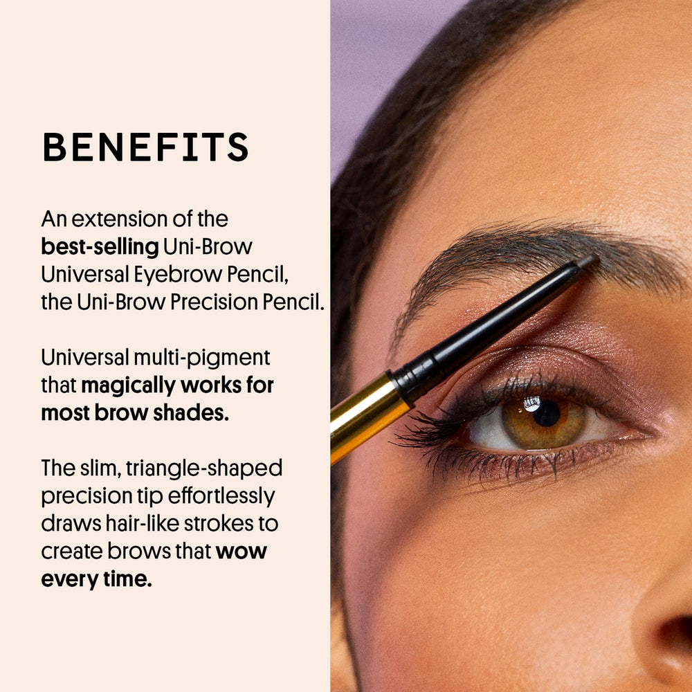 Winky Lux Uni-Brow universal shade swatch adapts to color.