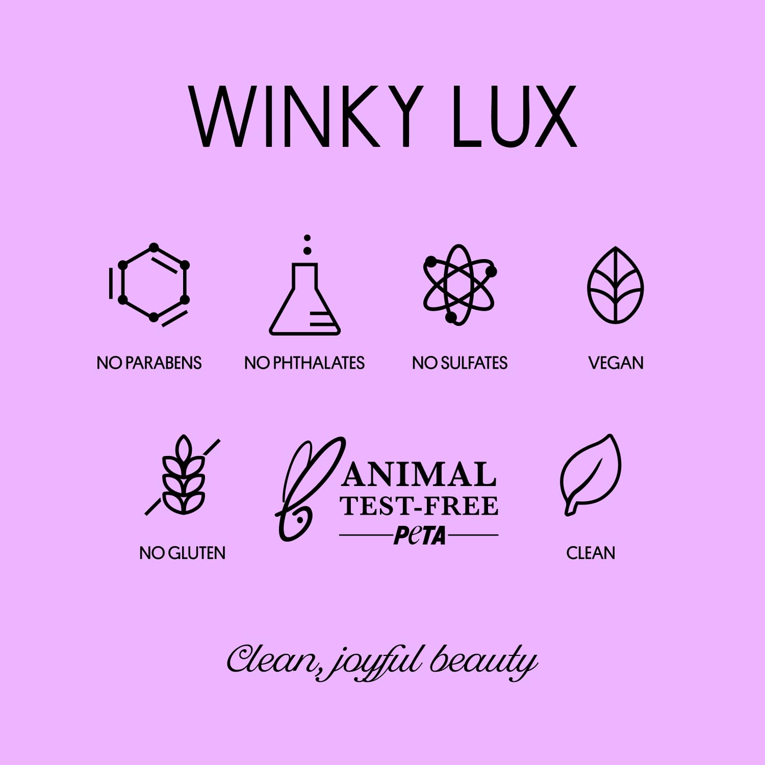 Winky Lux Rosé Glimmer Balm on lips creates a rosy, radiant glow with soft sheen.