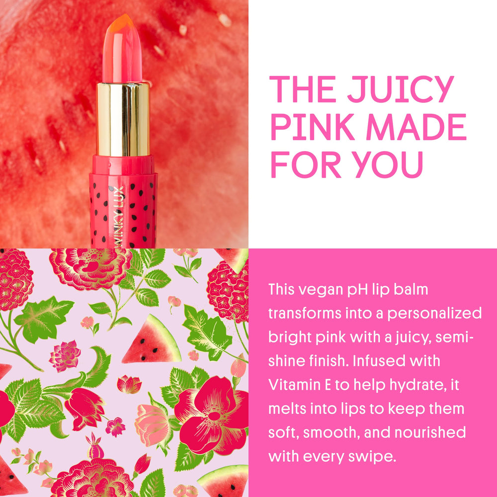 Winky Lux Watermelon Jelly finish shows a glossy, fresh fruit glow.