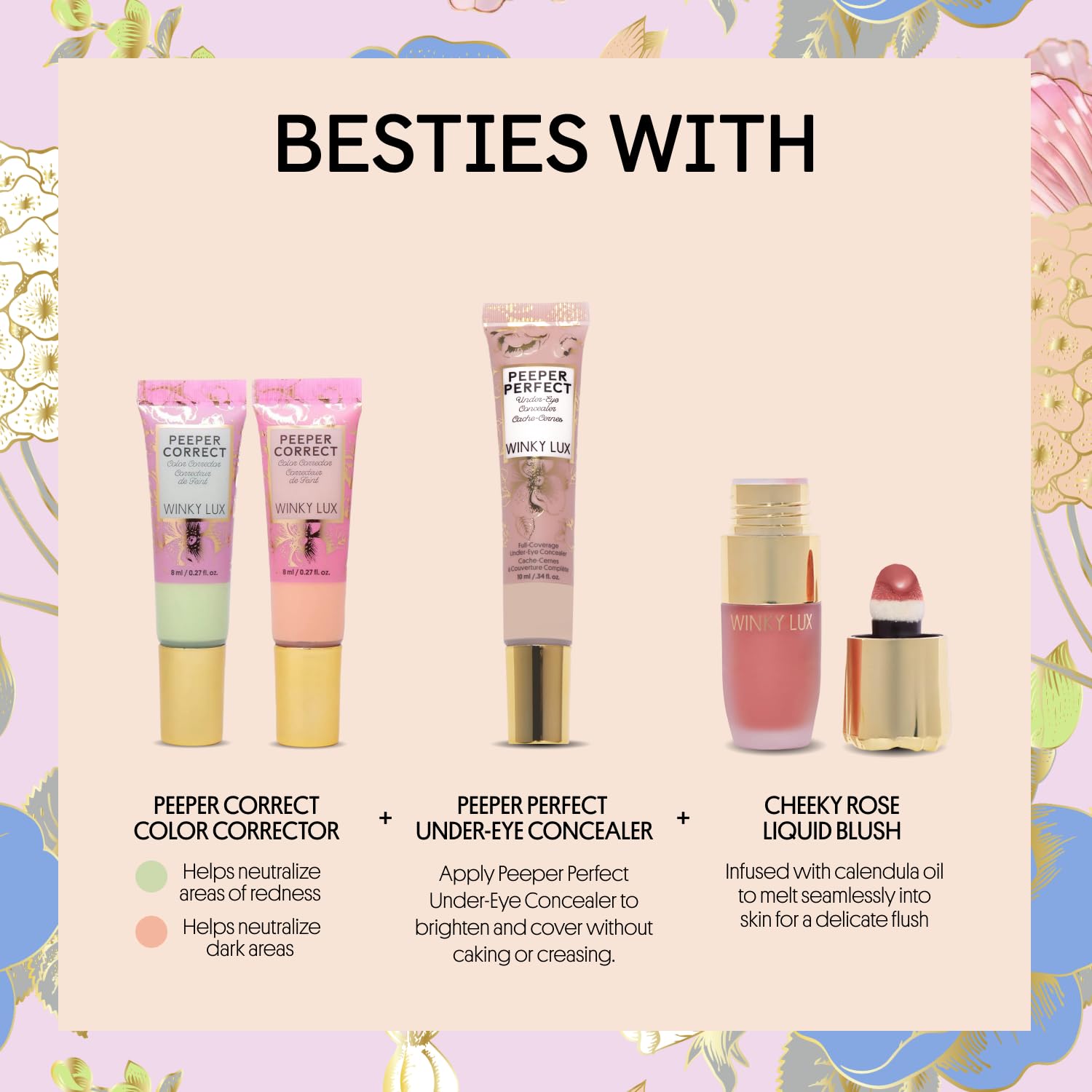 Winky Lux clean formula signals cruelty-free vegan skincare in a plastic-neutral package
