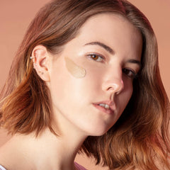 Winky Lux SPF cap close-up highlights SPF 30 protection for sun-ready skin