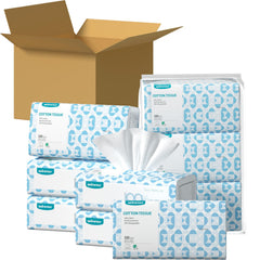 Winner Soft Face Towels packaging shows 2 packs per case for easy family sharing.