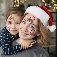 Winthrop 60-designs display with Santa and snowman patterns for holiday fun