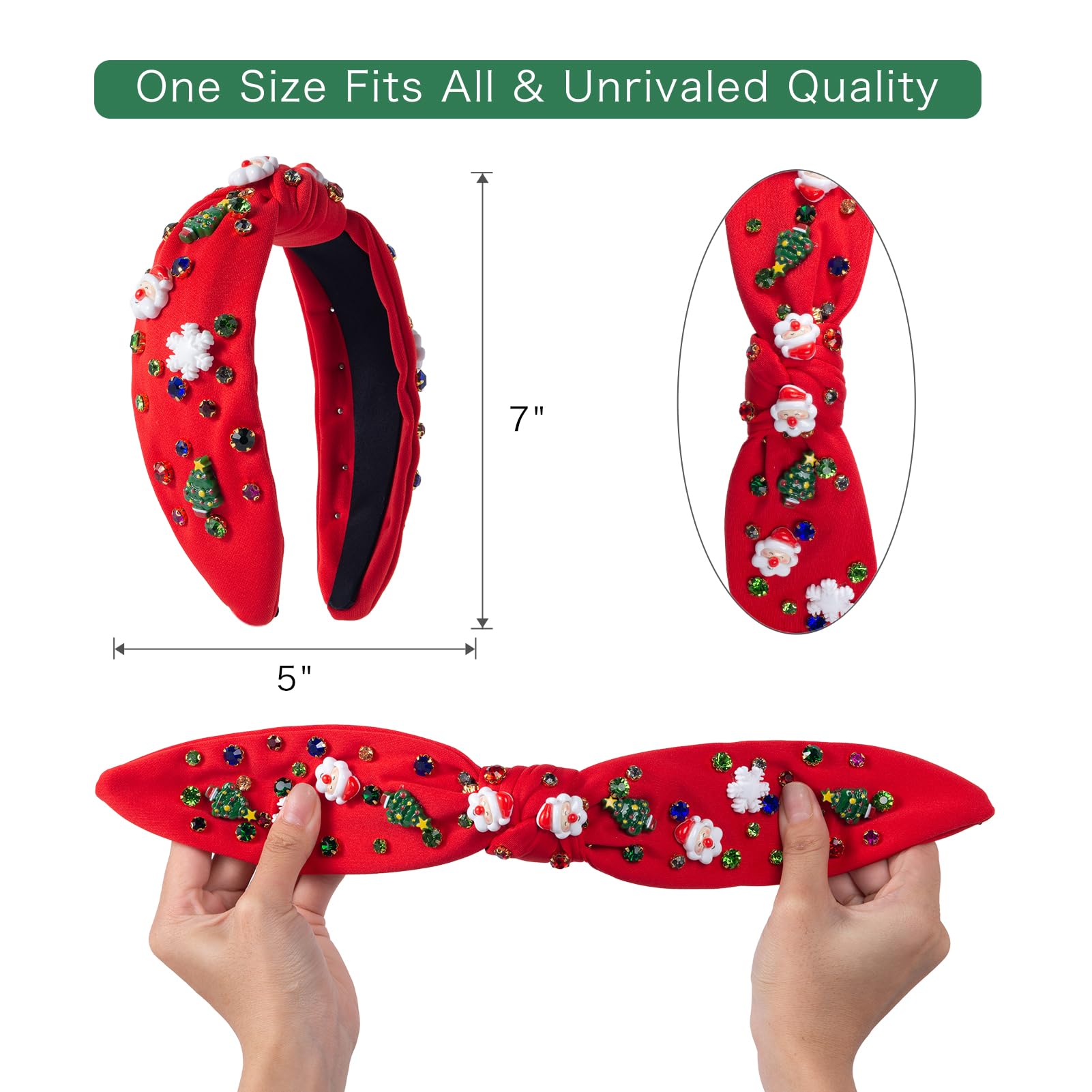 Winthrop Christmas headbands make a thoughtful gift for loved ones at holidays
