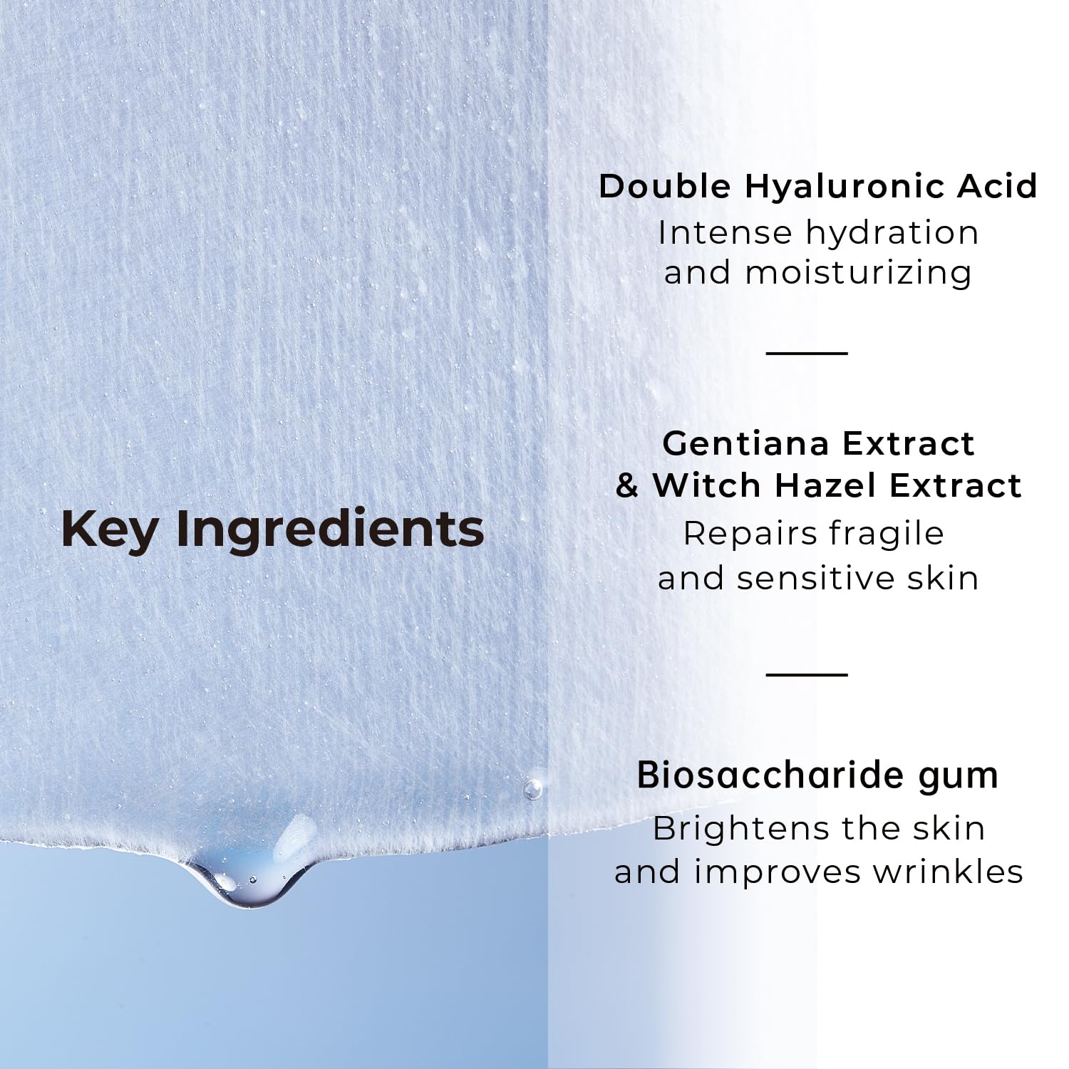 wis Chamomile soothing skin demonstrates calming relief during use