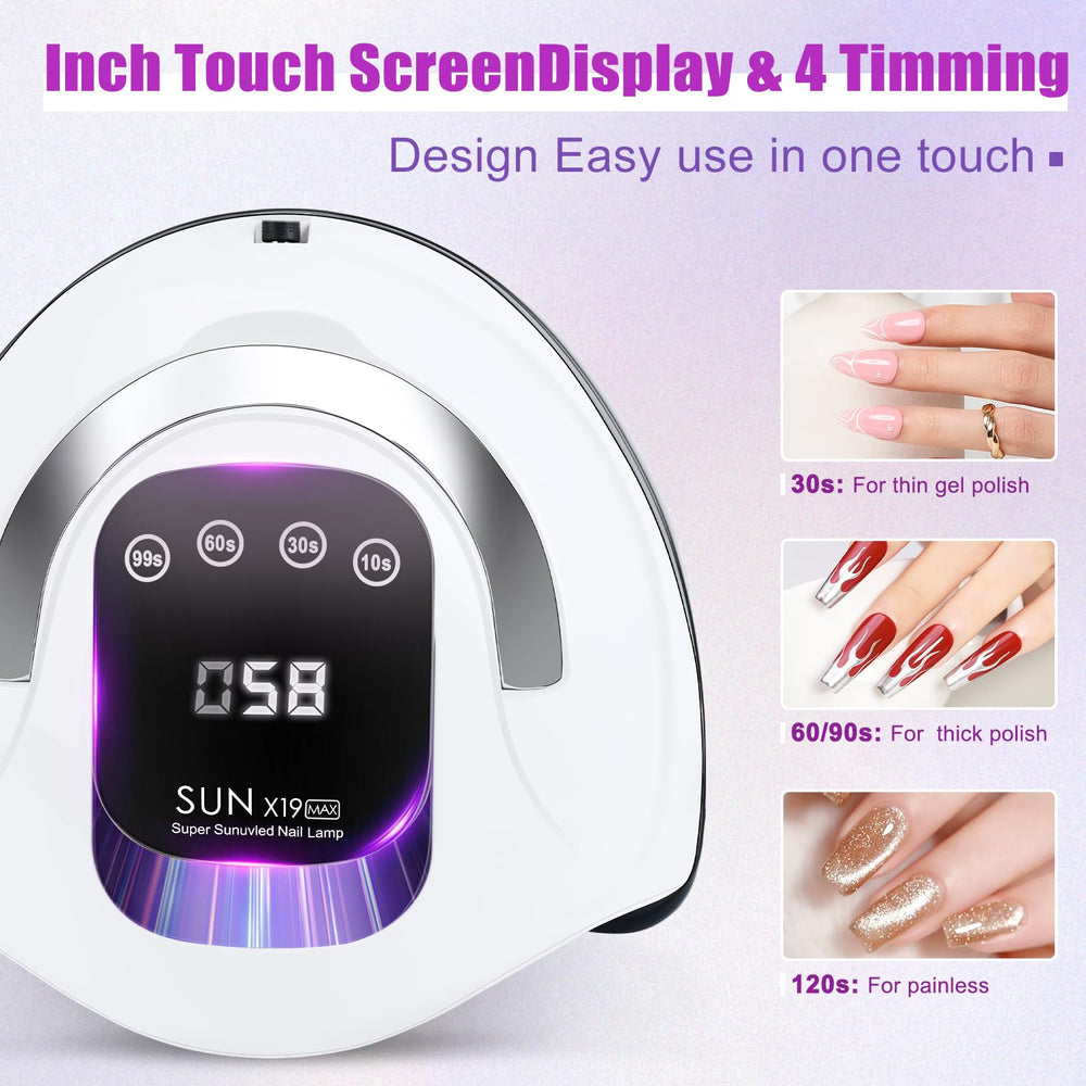 Wisdompark nail lamp detachable base allows for easy cleaning and use.