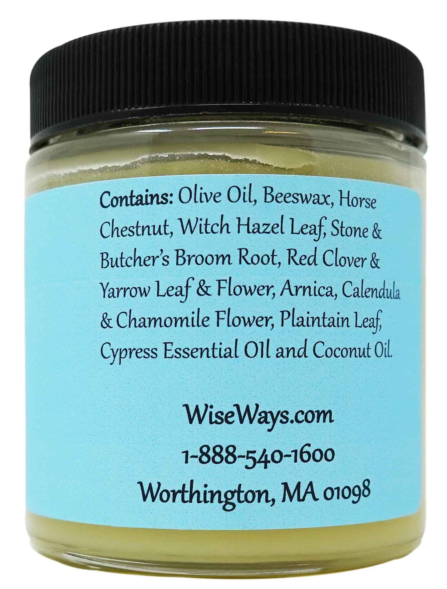 Wise Ways Herbals Witch Hazel Salve application image showing easy topical use
