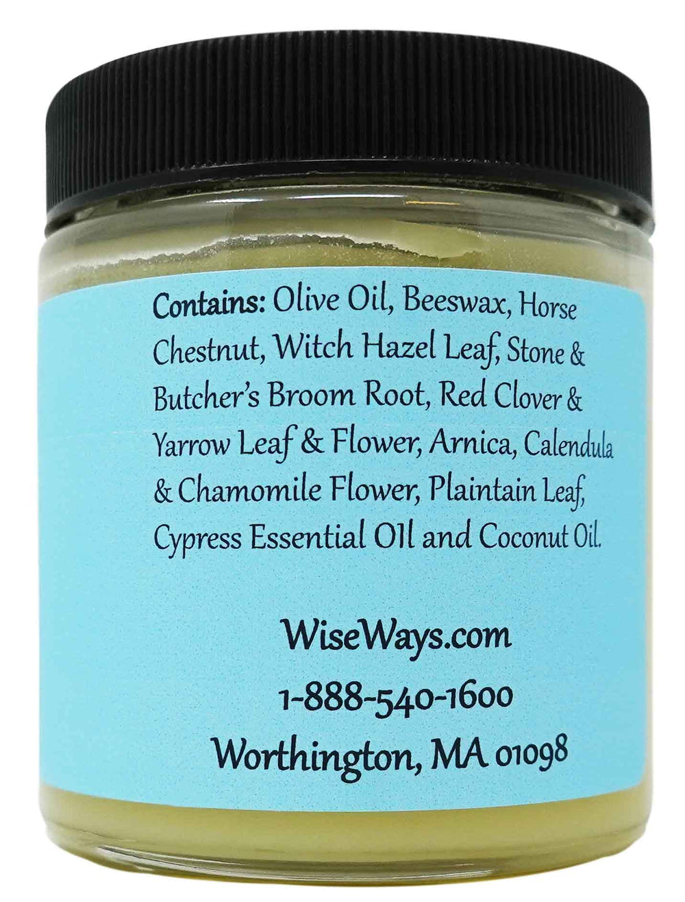 Wise Ways Herbals Witch Hazel Salve application image showing easy topical use