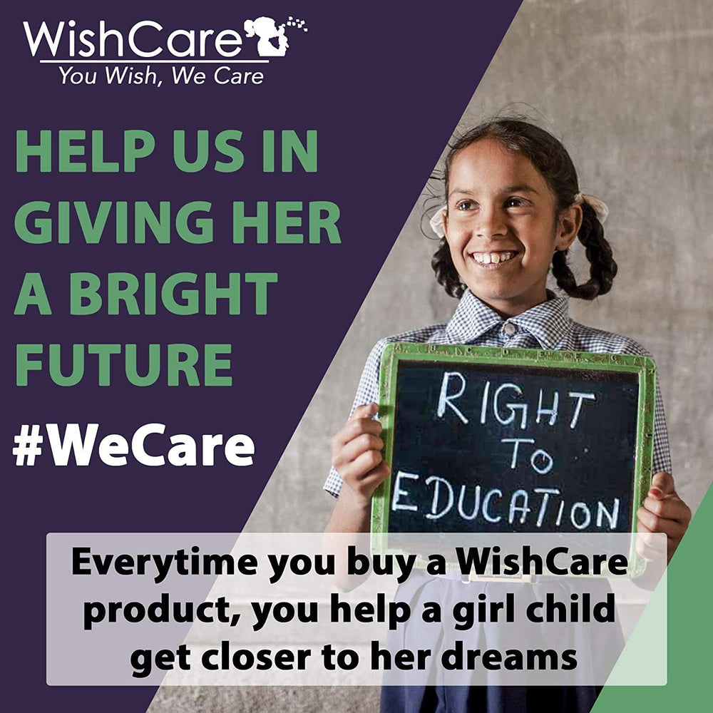WishCare vegan-crueltyfree-label illustrates safe, plant-based scalp support.