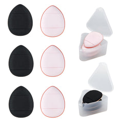 WishLotus mini finger puff fits fingertips for precise foundation touch-ups