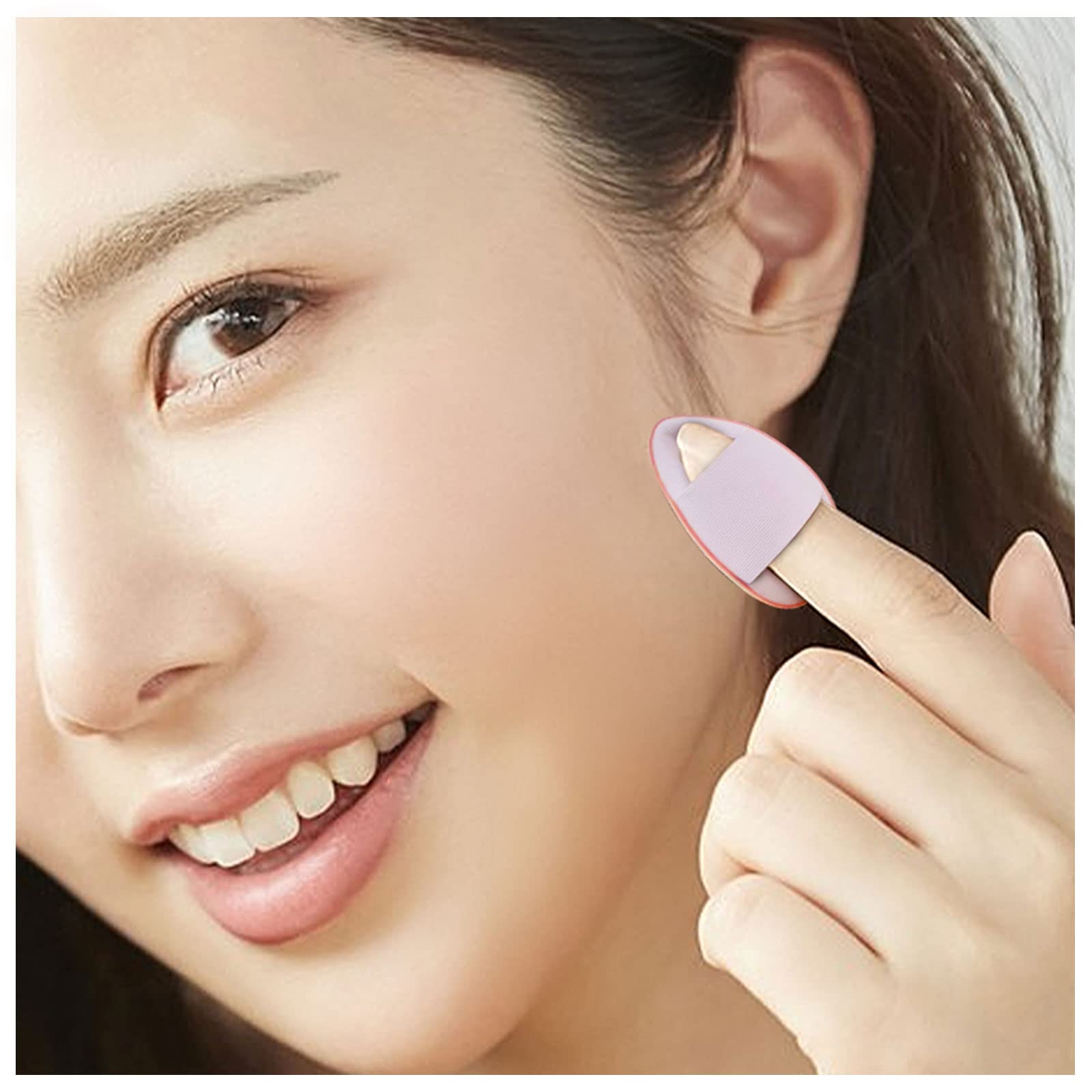 WishLotus mini sponges enable precise powder application in small areas