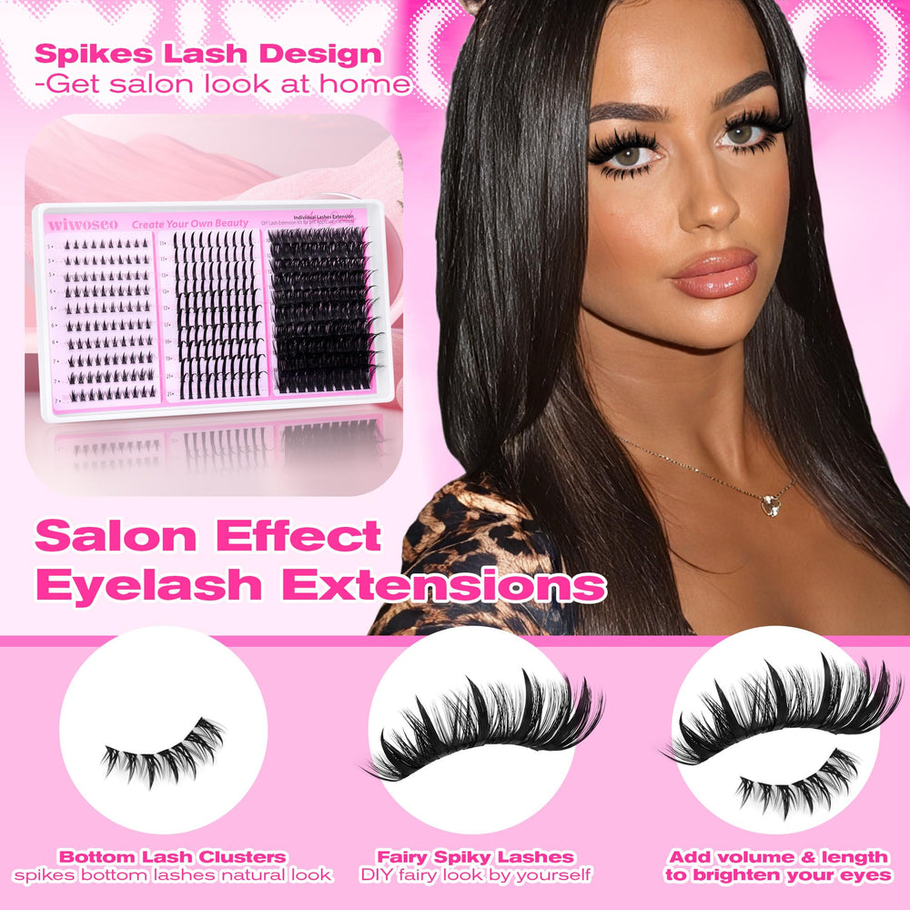 wiwoseo lash tweezers brush set enables precise application