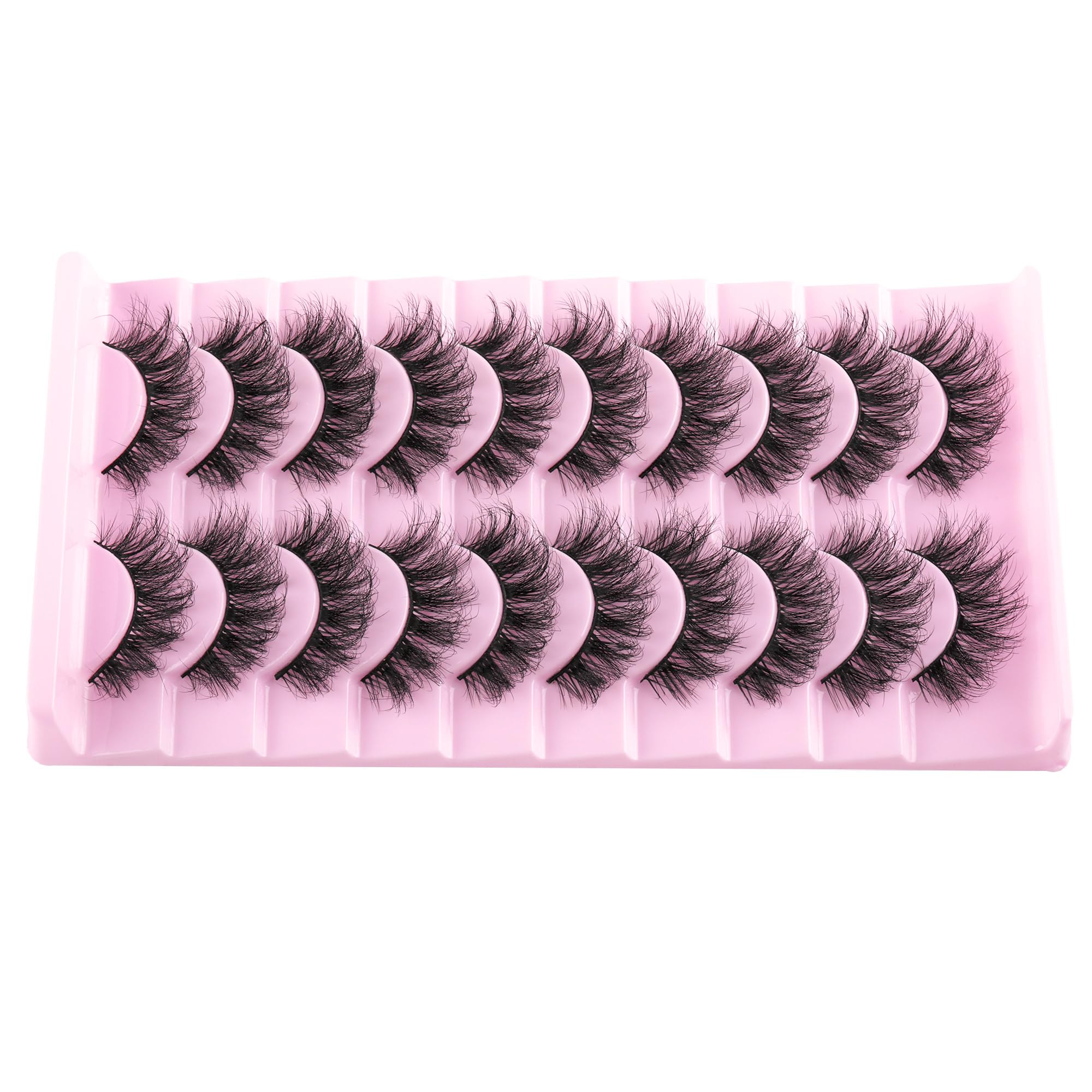 wiwoseo lashes 10 pairs pack value and variety