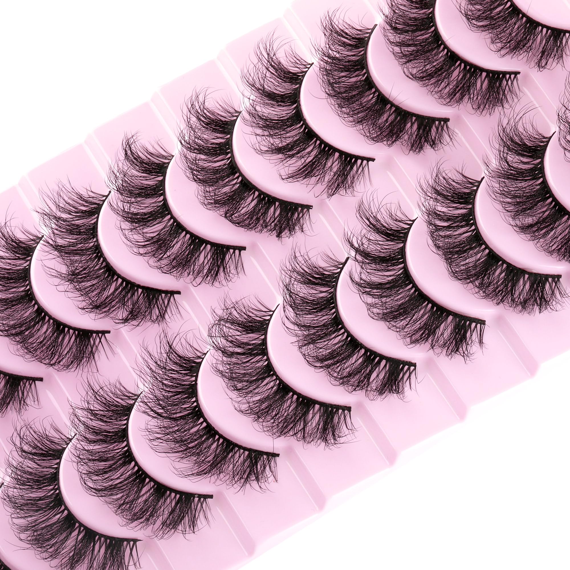 wiwoseo lashes 3d volume dcurl appearance showcases dramatic depth