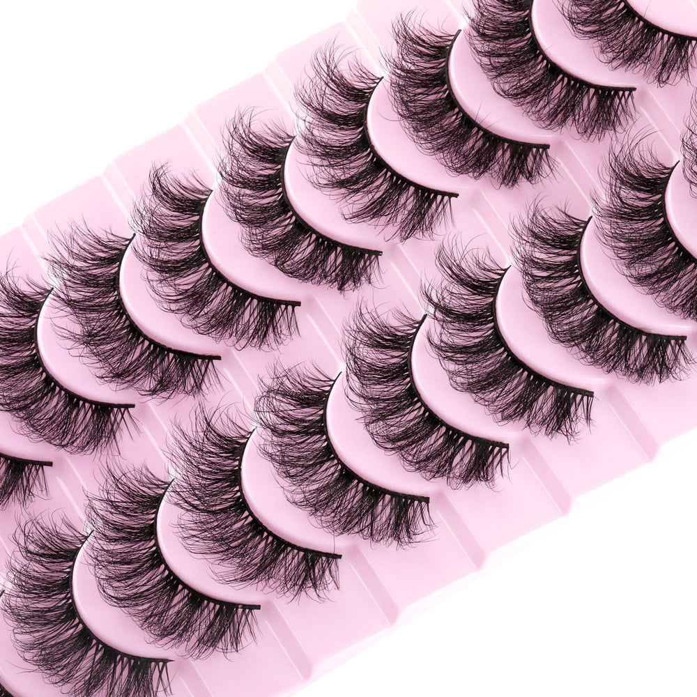 wiwoseo lashes 3d volume dcurl appearance showcases dramatic depth