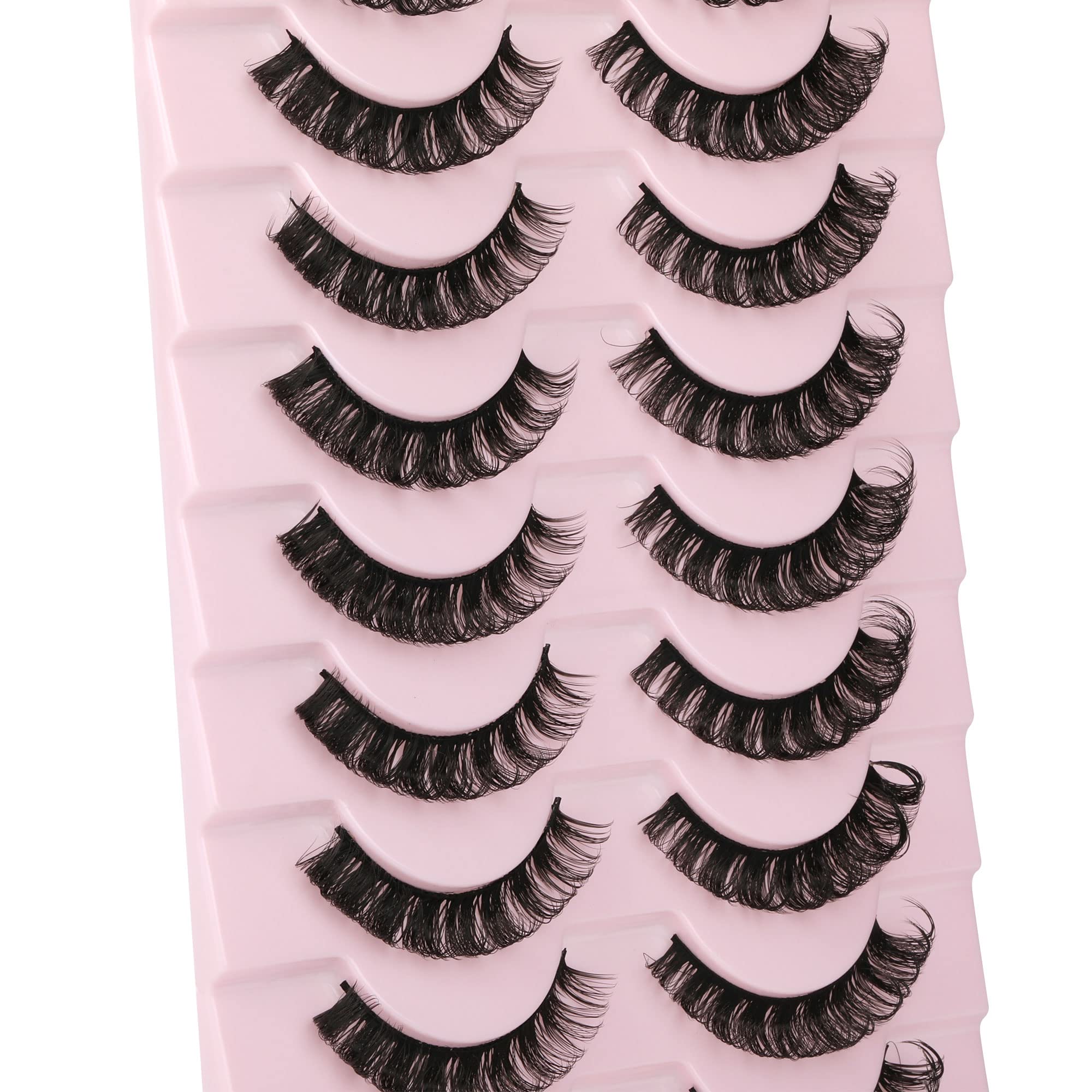 wiwoseo lashes on-eye cat-eye-effect shows subtle lift