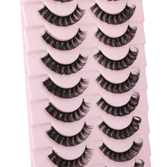 wiwoseo lashes on-eye cat-eye-effect shows subtle lift