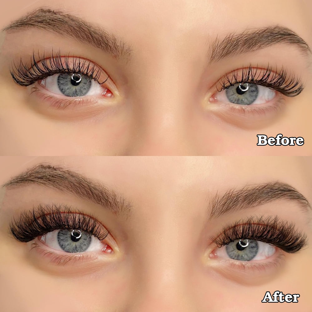 wiwoseo lashes soft weightless band closeup for comfortable all-day wear