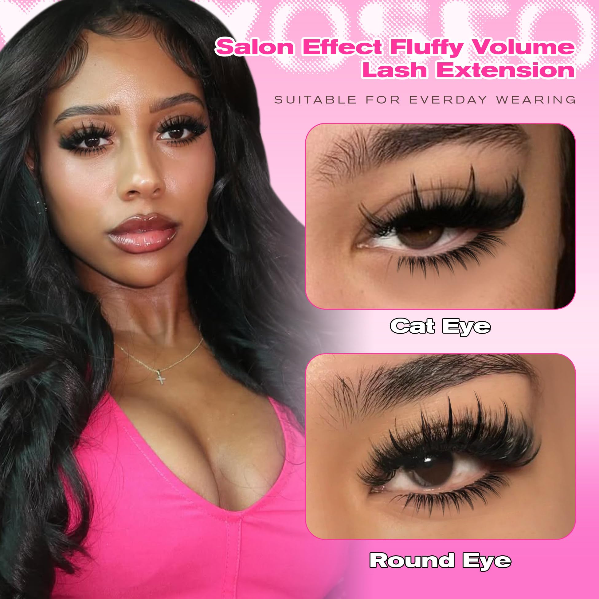 wiwoseo manga branch spike lashes collection offers playful, dramatic styles