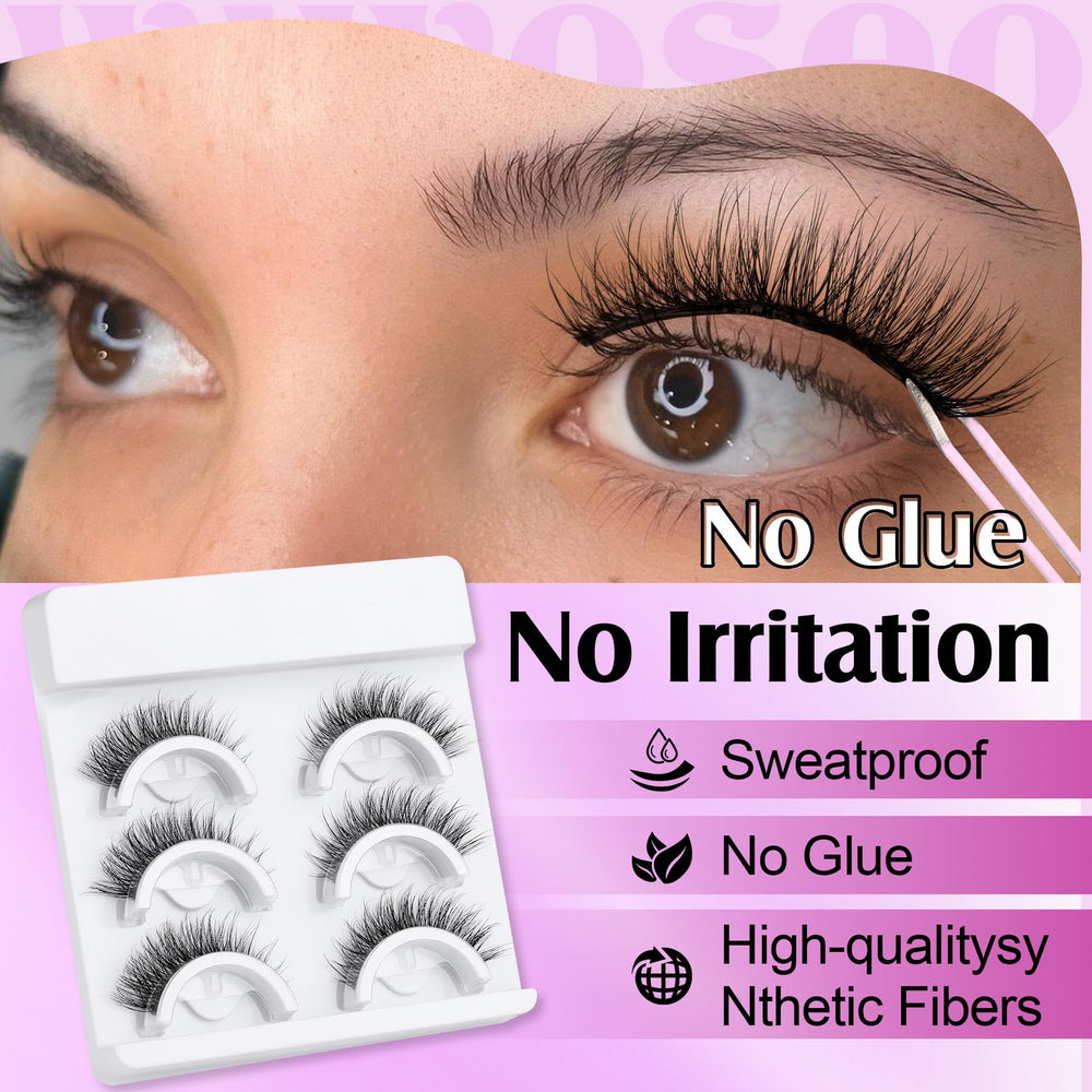 wiwoseo reusable lash extensions save time and reduce waste