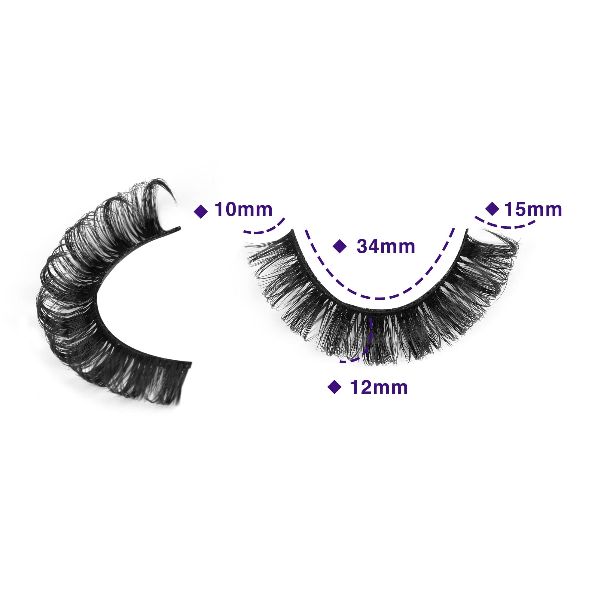 wiwoseo russian-strip-lashes wispy-3d on-eye look demonstrates depth