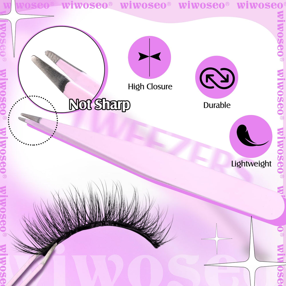 wiwoseo lashes are waterproof and sweatproof for all-day confidence