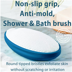 WIZKER premium brush mold-resistant feature in action for lasting freshness