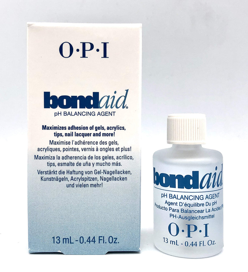 WKWM Nail Prep Bond Aid bottle close-up for improved adhesion during manicures.